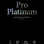Canon PT-101 Φωτογραφικό Χαρτί Pro Platinum A3+ 300gr/m² για Εκτυπωτές Inkjet 10 Φύλλα (2768B018)
