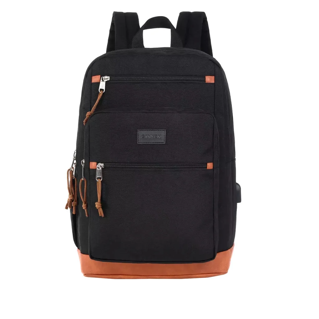 Canyon BPS-5 Αδιάβροχη Τσάντα Πλάτης για Laptop 15" με Θύρα USB σε Μαύρο χρώμα Canyon BPS-5 Αδιάβροχη Τσάντα Πλάτης για Laptop 15" με Θύρα USB σε Μαύρο χρώμα - Image 1