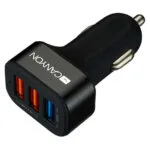 Canyon Φορτιστής Αυτοκινήτου 2.1A με Θύρες: 3xUSB Μαύρο Χρώμα CNE-CCA07B