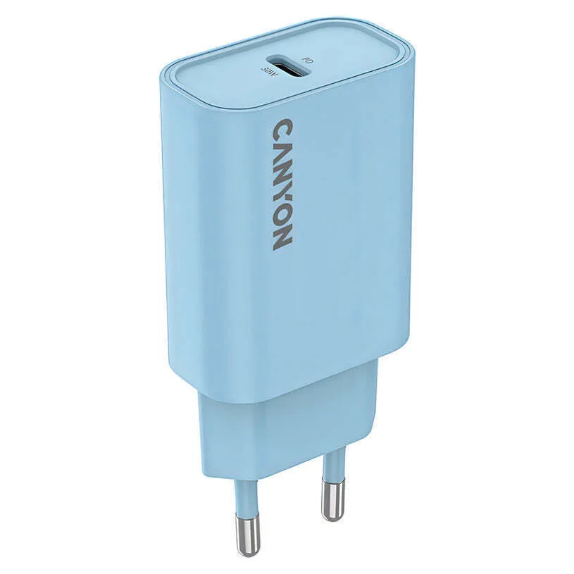 Canyon Φορτιστής Χωρίς Καλώδιο με Θύρα USB-C 30W Power Delivery Μπλε (OnCharge) Canyon Φορτιστής Χωρίς Καλώδιο με Θύρα USB-C 30W Power Delivery Μπλε (OnCharge) - Image 1