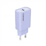 Canyon Φορτιστής Χωρίς Καλώδιο με Θύρα USB-C 30W Power Delivery Μωβ (OnCharge)