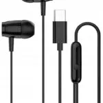 Canyon CNS-CEP5B In-ear Handsfree Ακουστικά με Βύσμα USB-C Μαύρο
