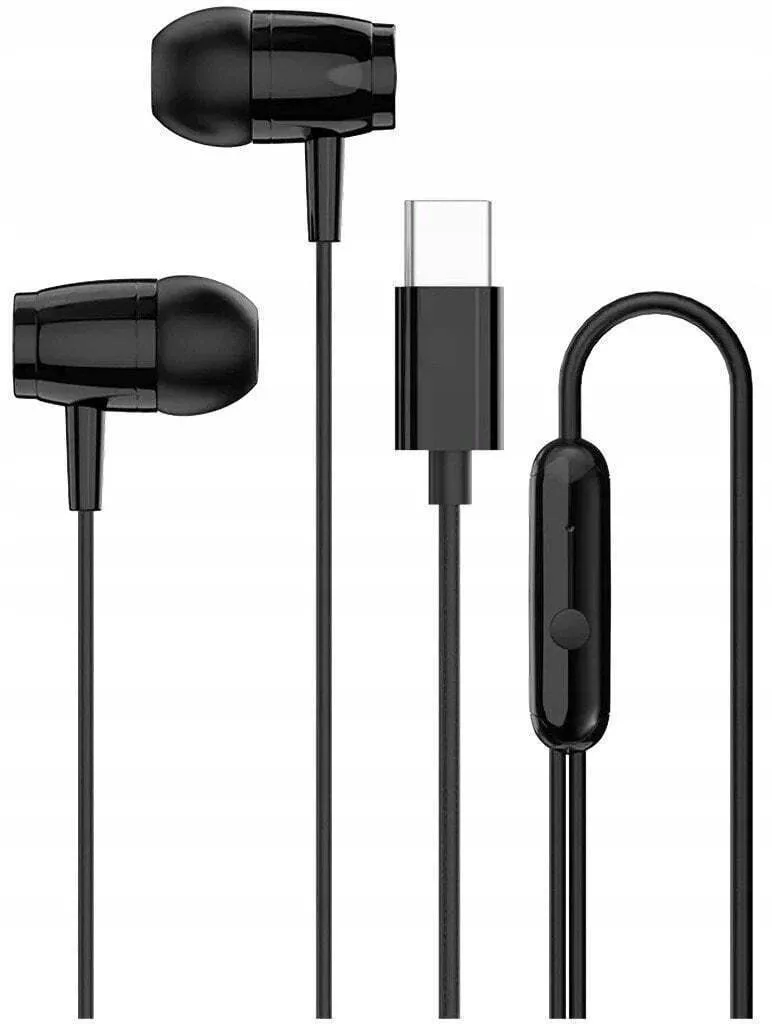 Canyon CNS-CEP5B In-ear Handsfree Ακουστικά με Βύσμα USB-C Μαύρο Canyon CNS-CEP5B In-ear Handsfree Ακουστικά με Βύσμα USB-C Μαύρο - Image 1
