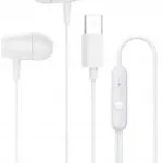 Canyon CNS-CEP5W In-ear Handsfree Ακουστικά με Βύσμα USB-C Λευκό