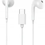 Canyon CNS-CEP6W In-ear Handsfree Ακουστικά με Βύσμα USB-C Λευκό