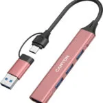 Canyon Hub 4 Θυρών USB 2.0 με σύνδεση USB-A Ροζ CNS-TDS02P