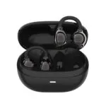 Canyon OnFlow 14 Open Ear Bluetooth Handsfree Ακουστικά με Θήκη Φόρτισης Μαύρα
