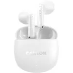 Canyon OnGo 13 Earbud Bluetooth Handsfree Ακουστικά με Θήκη Φόρτισης Λευκά