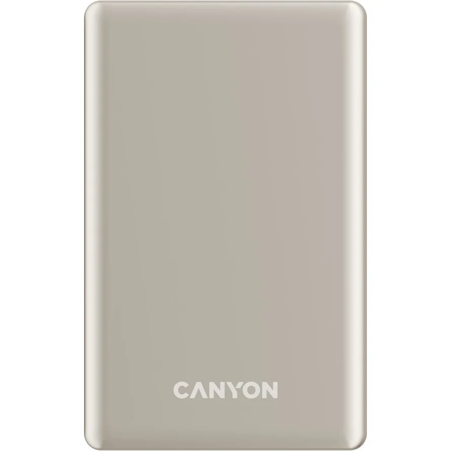 Canyon OnPower 510 MagSafe 10000mAh 20W με Θύρα USB-C Power Delivery Μπεζ Canyon OnPower 510 MagSafe 10000mAh 20W με Θύρα USB-C Power Delivery Μπεζ - Image 1