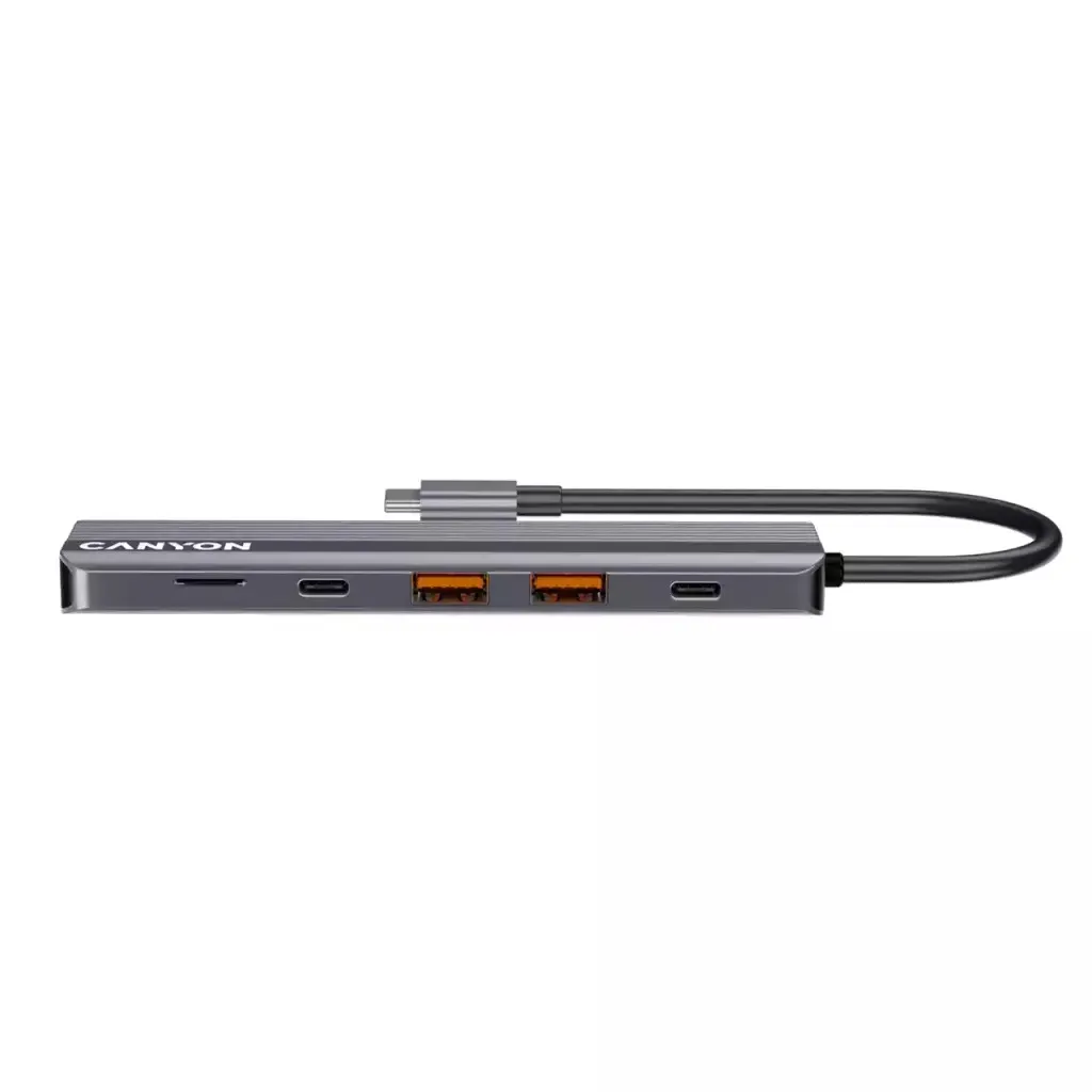 Canyon USB-C Docking Station με HDMI 4K PD Ethernet Γκρι (CNS-TDS17) Canyon USB-C Docking Station με HDMI 4K PD Ethernet Γκρι (CNS-TDS17) - Image 1