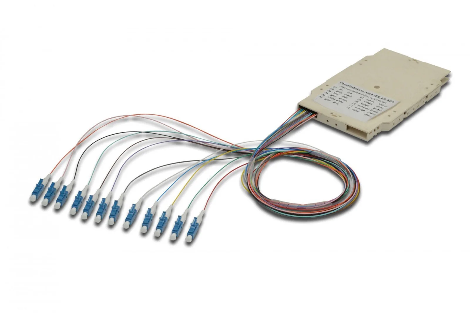 Αξεσουάρ Δικτύου Digitus Splice Cassette 12 Pigtails Pre-assembled Αξεσουάρ Δικτύου Digitus Splice Cassette 12 Pigtails Pre-assembled - Image 1