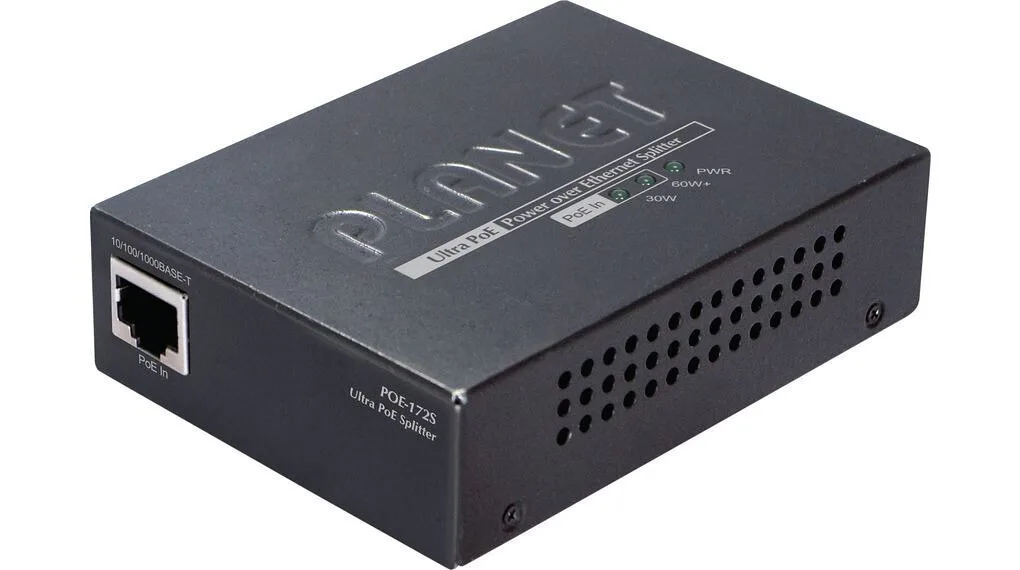 Αξεσουάρ Δικτύου Planet Single-port 10 100 1000mbps Ultra Poe Splitter Αξεσουάρ Δικτύου Planet Single-port 10 100 1000mbps Ultra Poe Splitter - Image 1