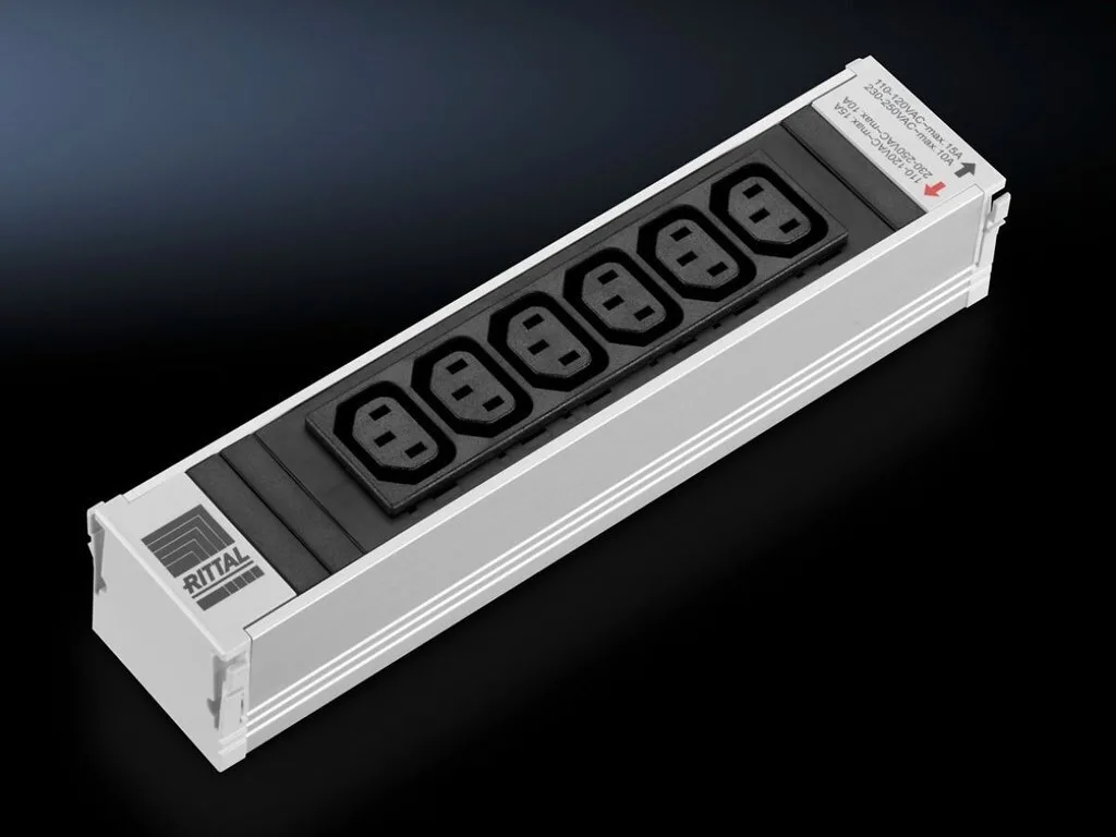 Αξεσουάρ Καμπίνα Δικτύου Rittal Plug-in Module Psm 6x C13 Black Αξεσουάρ Καμπίνα Δικτύου Rittal Plug-in Module Psm 6x C13 Black - Image 1