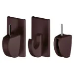 Γαντζάκια Tesa Powerstrips Vario Curtain Hooks Brown