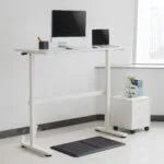 Γραφείο Er-401 W Ξύλινο White 140x60x70εκ.