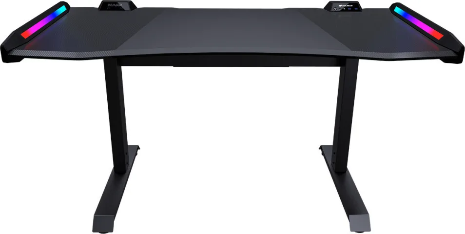 Γραφείο Gaming Mars Ξύλινο Black RGB με Μεταλλικά Πόδια, LED & USB θύρες 153.3x75x77εκ. NY7D0005-00 Γραφείο Gaming Mars Ξύλινο Black RGB με Μεταλλικά Πόδια, LED & USB θύρες 153.3x75x77εκ. NY7D0005-00 - Image 1