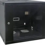 Επιτοίχια Καμπίνα Rack 6U Μαύρο