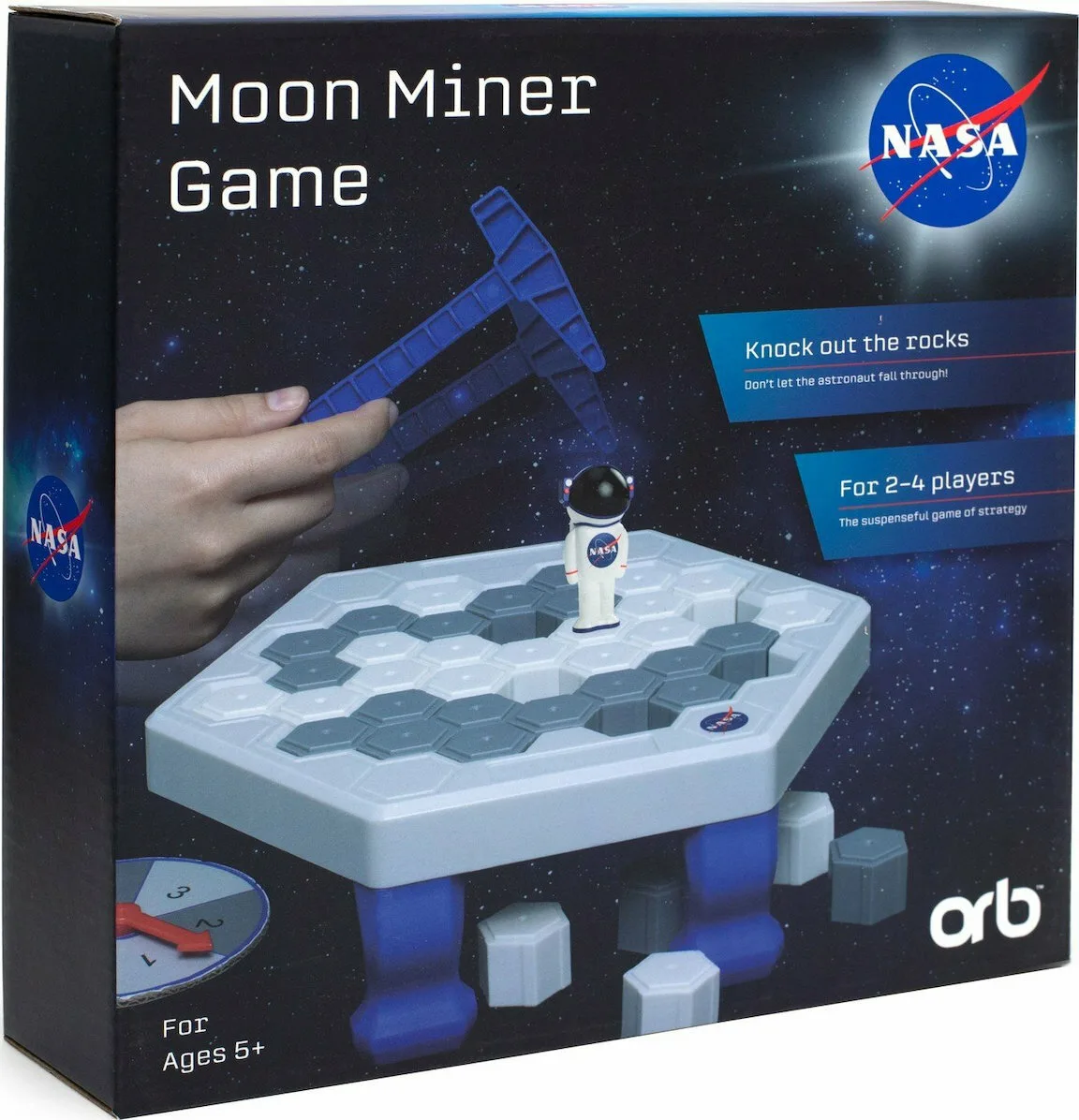 Επιτραπέζιο Παιχνίδι NASA Moon Miner για 2-4 Παίκτες 5+ Ετών 1002553 (EN) Thumbs Up Επιτραπέζιο Παιχνίδι NASA Moon Miner για 2-4 Παίκτες 5+ Ετών 1002553 (EN) Thumbs Up - Image 1