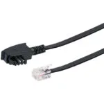 Καλώδιο Δικτύου Blackiger Dsl-cable Rj12 6p2c > Tae-f 6p4c 6m Black