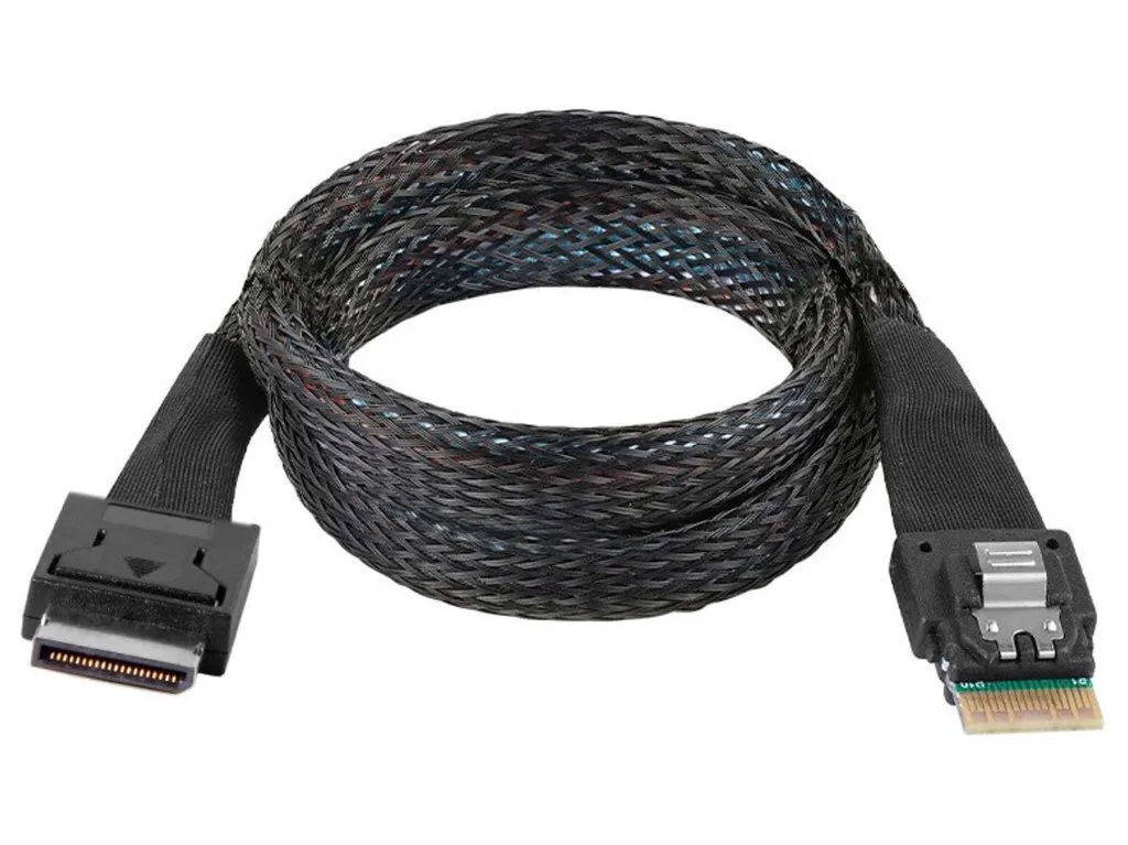 Καλώδιο Icydock Slimsas 4i To Oculink 4i Cable Pcle 4.0 0.5m Καλώδιο Icydock Slimsas 4i To Oculink 4i Cable Pcle 4.0 0.5m - Image 1