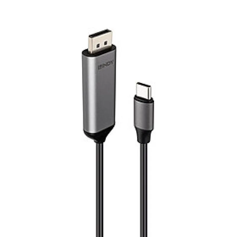 Καλώδιο Lindy Διπλής Κατεύθυνσης Usb C-dp 1m Καλώδιο Lindy Διπλής Κατεύθυνσης Usb C-dp 1m - Image 1