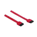 Καλώδιο Manhattan Sata-m/m Shielded 0.5m Rot