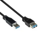 Καλώδιο Usb Alcasa Alcasa 2711-s01 Καλώδιο Usb Usb 3.2 Gen 1 3.1 Gen 1 1 M Usb A Μαύρο