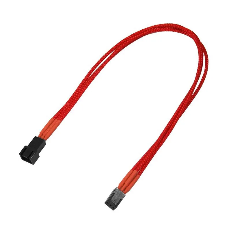 Καλώδιo Nanoxia 3-pin Extension 30 Cm Single Rot Καλώδιo Nanoxia 3-pin Extension 30 Cm Single Rot - Image 1