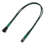 Καλώδιo Nanoxia 3-pin Molex Extension 30 Cm Green