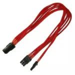 Καλώδιo Nanoxia Pci-e 6 To 6+2-pin 30 Cm Single Rot