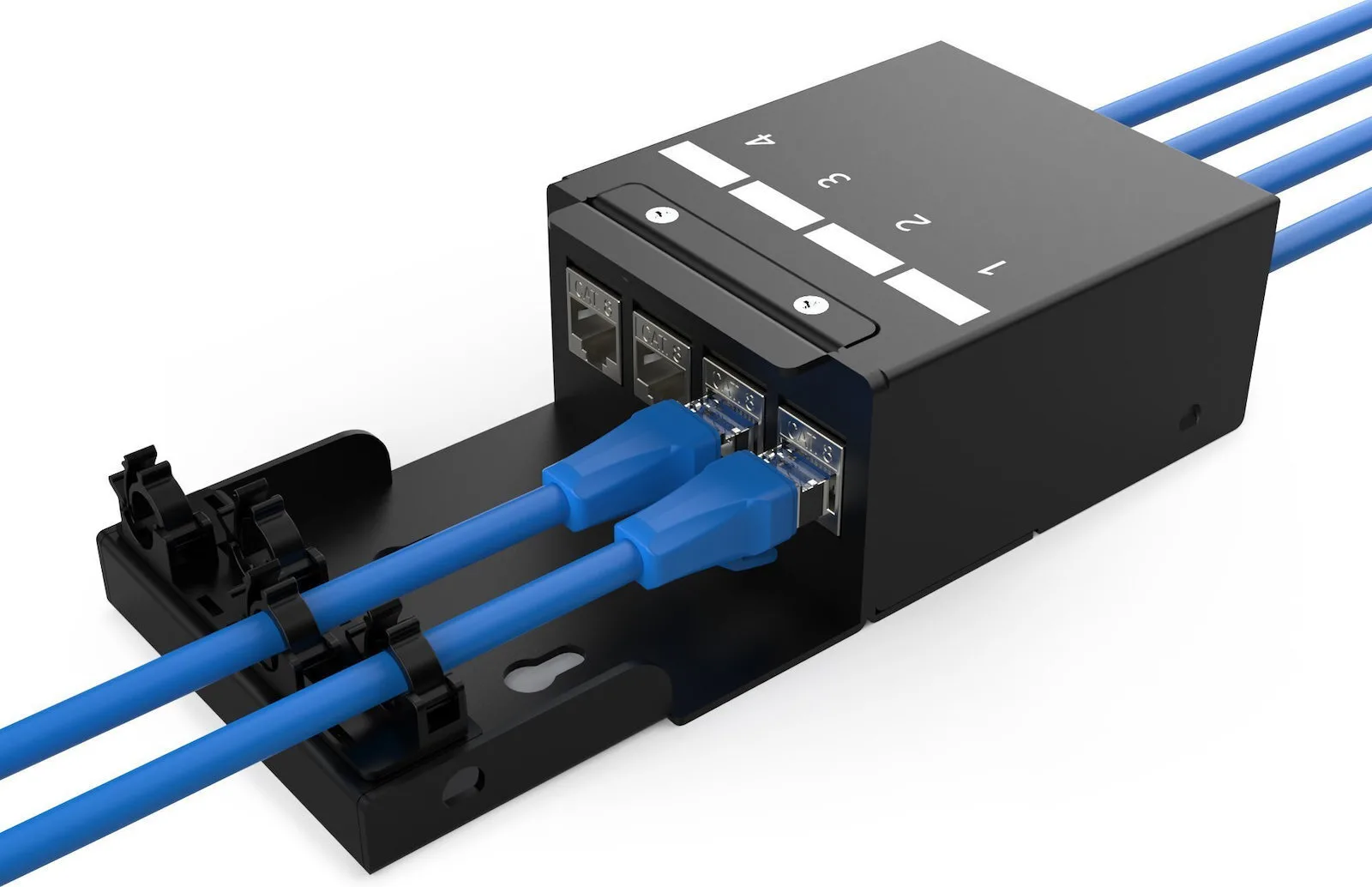 Κουτί Δικτύου Digitus Consolidation Point Box 4ports Keystone Module Κουτί Δικτύου Digitus Consolidation Point Box 4ports Keystone Module - Image 1