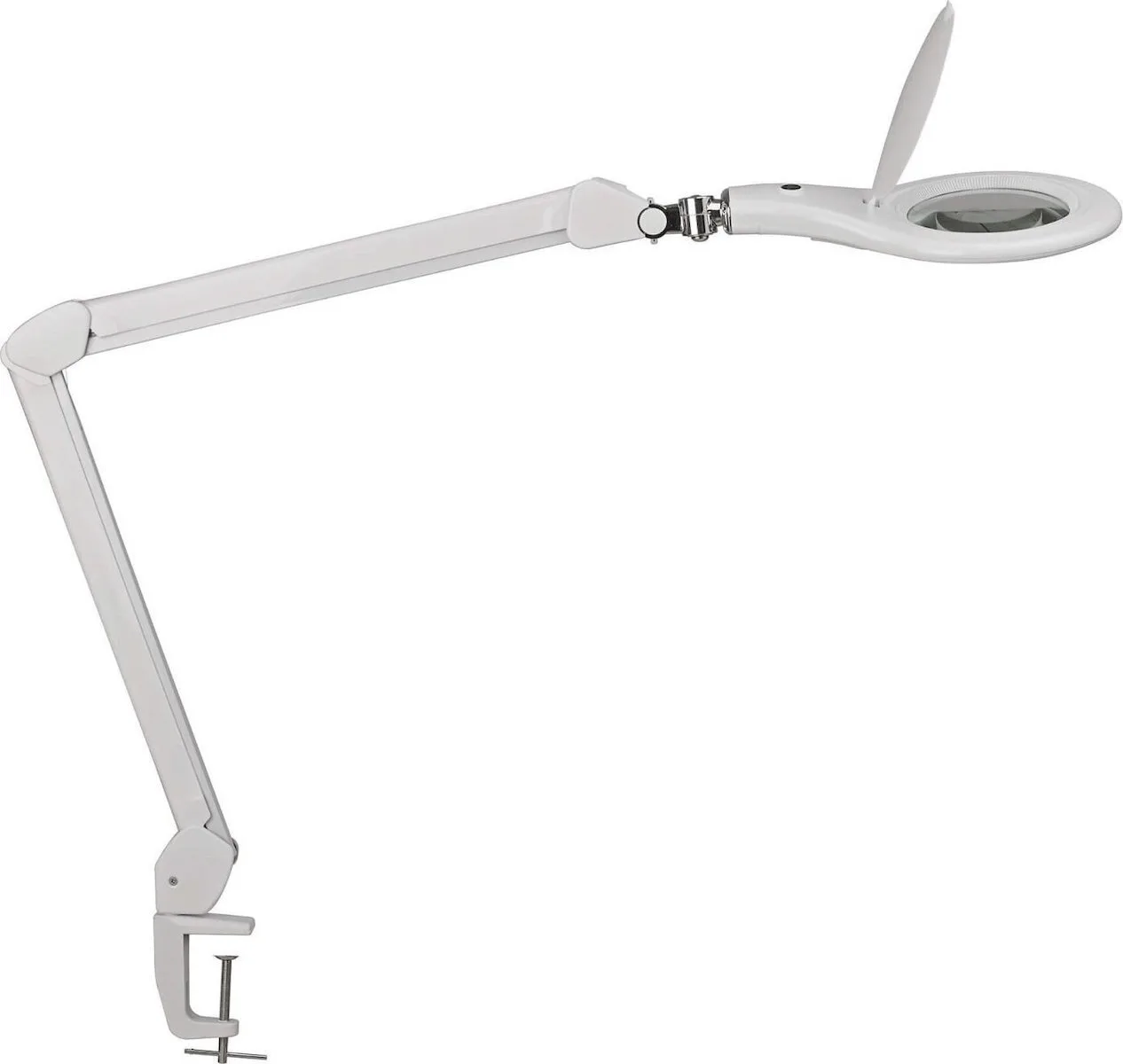 Λάμπα Μεγεθυντικός Maul Led Magnifying Lamp Makro Clamp White Λάμπα Μεγεθυντικός Maul Led Magnifying Lamp Makro Clamp White - Image 1