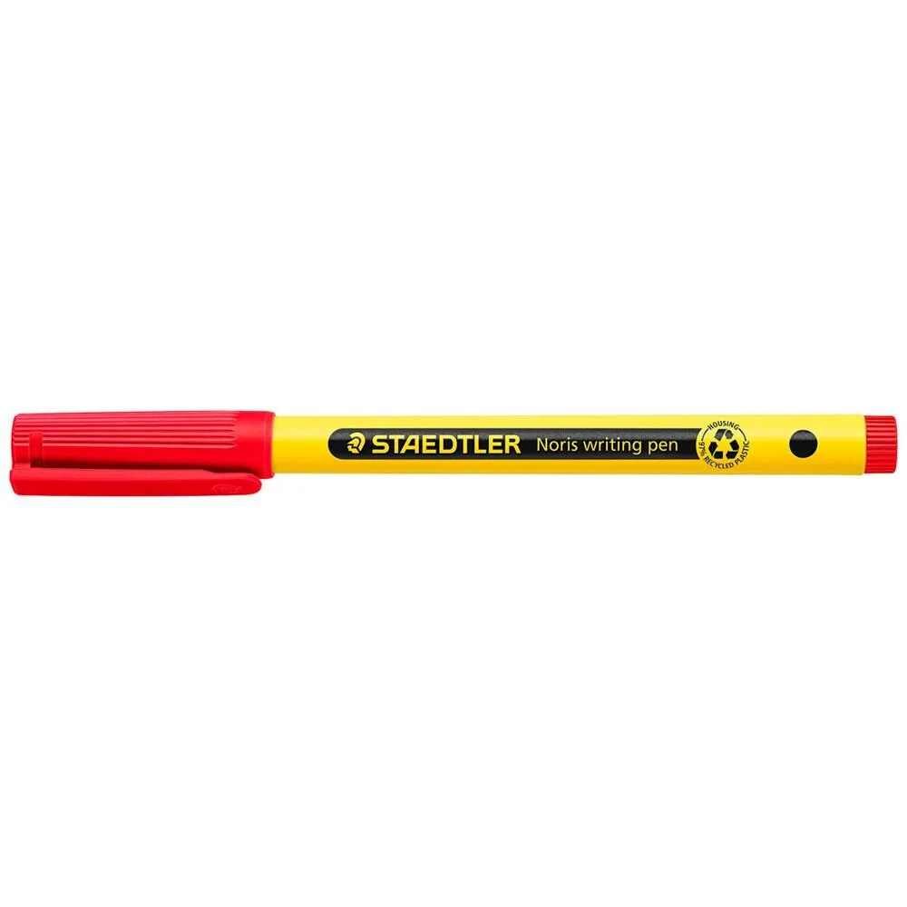 Μαρκαδόρος Τσόχας Staedtler Fineliner 0.6mm Noris Κόκκινο 307-2 Μαρκαδόρος Τσόχας Staedtler Fineliner 0.6mm Noris Κόκκινο 307-2 - Image 1