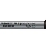 Μαρκαδόρος Flipchart Staedtler Lumocolor Μαύρο 10 Τεμάχια