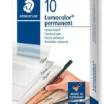 Μαρκαδόρος Staedtler Lumocolor F Perm 10 Τεμ Αναδιπλούμενο Κουτί