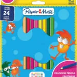 Μολύβια Ζωγραφικής Paper Mate Paper Mate Kids Colouring Bunt 24er M Blister