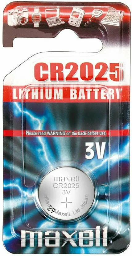 Μπαταρία Στρογγυλή Philips Original Κουμπί Maxell 3v Cr2025 Μπαταρία Στρογγυλή Philips Original Κουμπί Maxell 3v Cr2025 - Image 1