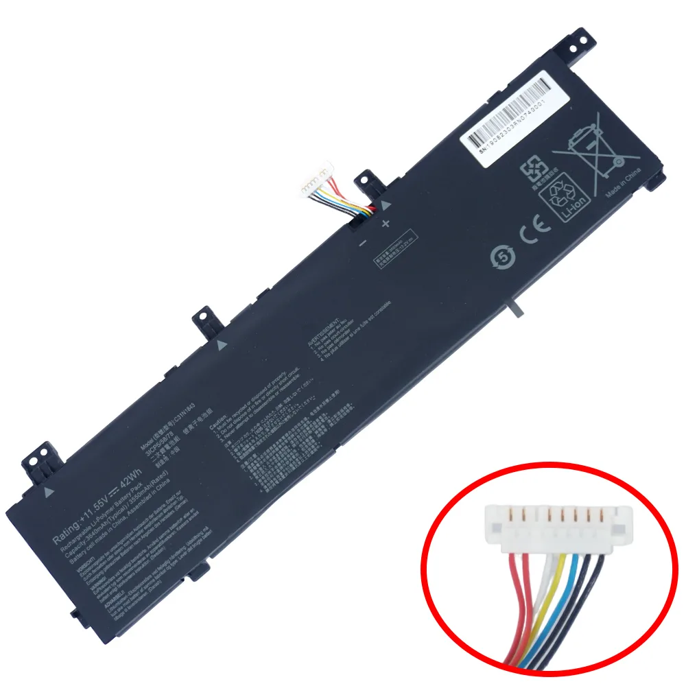 Μπαταρία Laptop Battery Asus Vivobook S14 S432 S432fa S432fl S15 S532 S532fa S532fl C31n1843 Oem Κωδ.1-bat0440 Μπαταρία Laptop Battery Asus Vivobook S14 S432 S432fa S432fl S15 S532 S532fa S532fl C31n1843 Oem Κωδ.1-bat0440 - Image 1