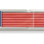 Μύτες Μηχανικών Μολυβιών Staedtler Mine Lumocolor Non-perm Red 12st