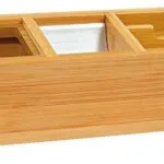 Ξύλινος Οργανωτής Γραφείου σε Μπεζ Χρώμα 6.8x5.9x31.8εκ. 1τμχ 611007