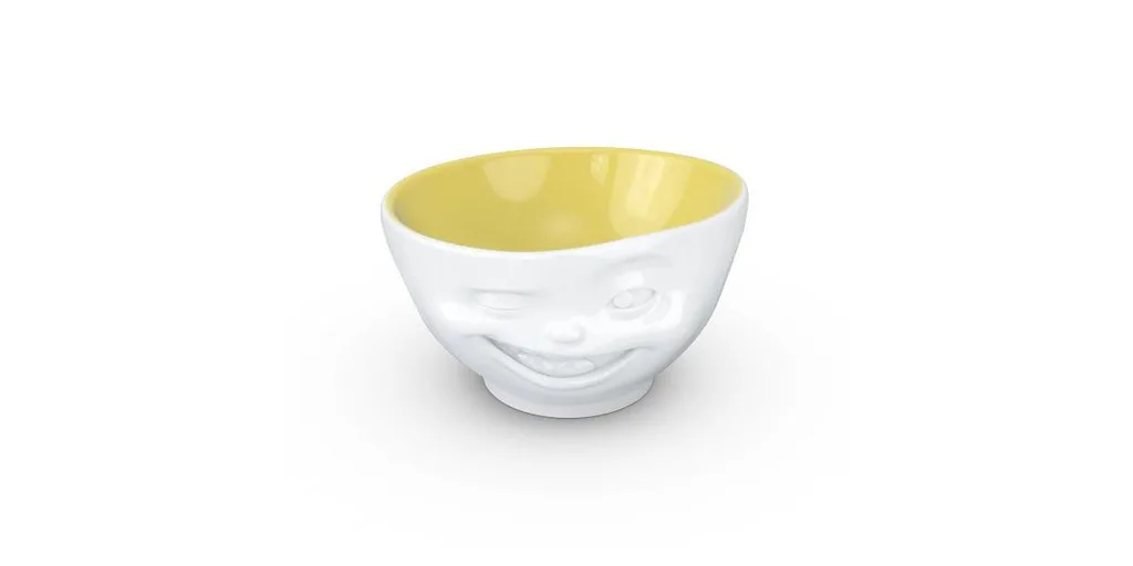 Πιάτο Fiftyeight Bowl 500ml Winking Inside Safran Πιάτο Fiftyeight Bowl 500ml Winking Inside Safran - Image 1