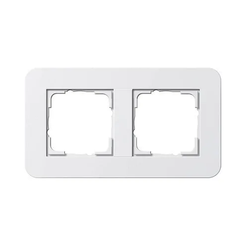Πλαίσιο Διακόπτη Gira 0212410 2f E3 Reinwhite Reinwhite Πλαίσιο Διακόπτη Gira 0212410 2f E3 Reinwhite Reinwhite - Image 1