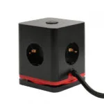 Πολύπριζο Usb Olympia Socket Cube Ioio Sw 1000 Black