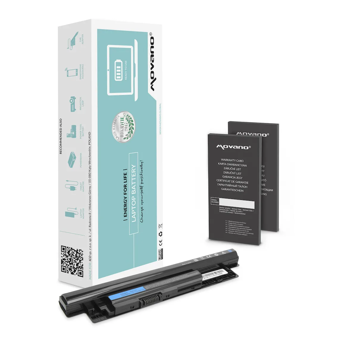 Συμβατή Μπαταρία για Dell Inspiron Dell Inspiron 14, 15, 17 με 2200mAh BT/DE-14-14.8 Συμβατή Μπαταρία για Dell Inspiron Dell Inspiron 14, 15, 17 με 2200mAh BT/DE-14-14.8 - Image 1