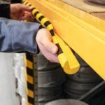 Ταινία Σήμανσης Durable Corner Protection C25r Yellow Black Self-adhesive 1m