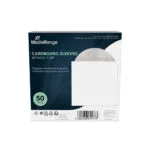 Φάκελοι Mediarange Cardboard Pockets Without Flap Clear Cover Pack 50 White
