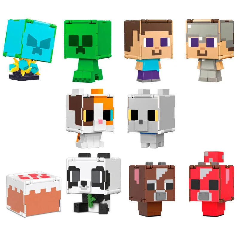 Φιγούρα Δράσης Minecraft Minecraft 9.5εκ. (Διάφορα Σχέδια) 1τμχ Φιγούρα Δράσης Minecraft Minecraft 9.5εκ. (Διάφορα Σχέδια) 1τμχ - Image 1