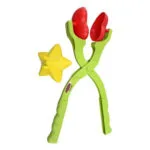 Χιονόμπαλα Jamara Snowball Puncher Heart Star 2in1 Colorful 3+