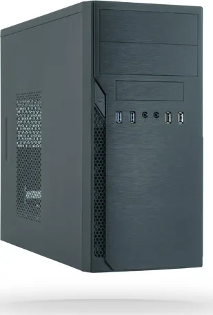 Chieftec HO-12B-350GPB Micro Tower Κουτί Υπολογιστή Μαύρο Chieftec HO-12B-350GPB Micro Tower Κουτί Υπολογιστή Μαύρο - Image 1