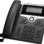 Cisco CP-7811-3PCC-K9= Ενσύρματο Τηλέφωνο IP Μαύρο